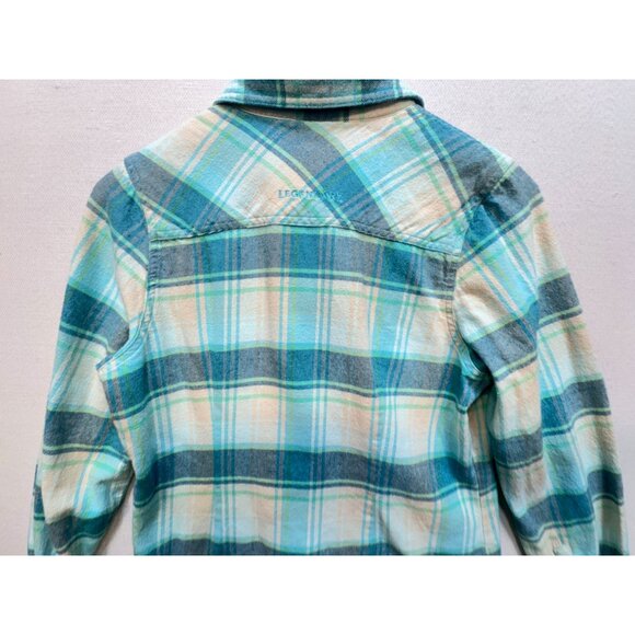 Legendary Whitetails Women’s Button Down Flannel Shirt Size MD Blue White Plaid - Picture 11 of 12